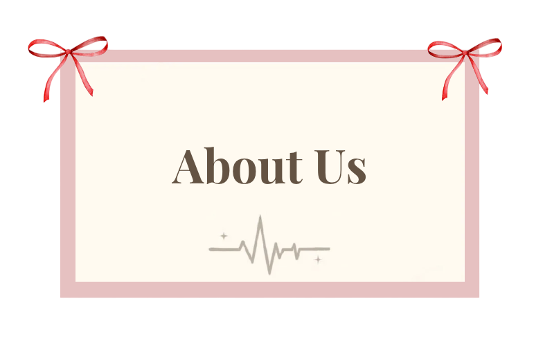 About Us plaque